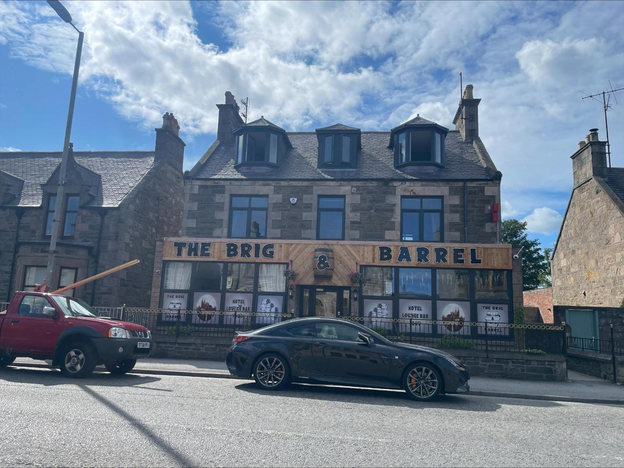 The Brig & Barrel Hotel Buckie Exteriör bild